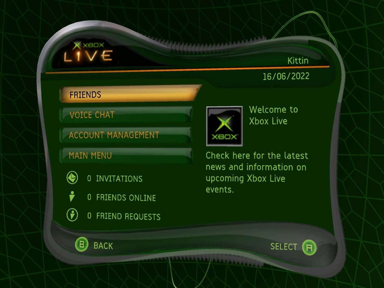 So great to see original Xbox live sign up working with insignia. This has  to be my gamer tag 🥹 almost shed me a tear insignia.live is the website  with the guide 